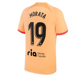 Atletico Madrid Alvaro Morata #19 Tredje Tröja 2022-23 Kortärmad